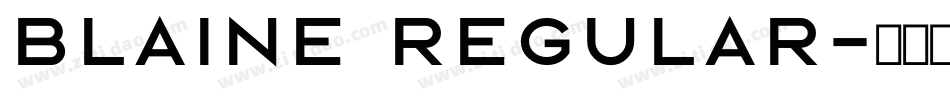 BLAINE Regular字体转换